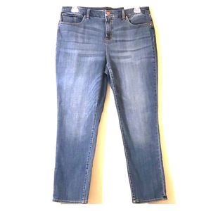 Chico's Slimming Girlfriend Slim Leg Ankle Jeans